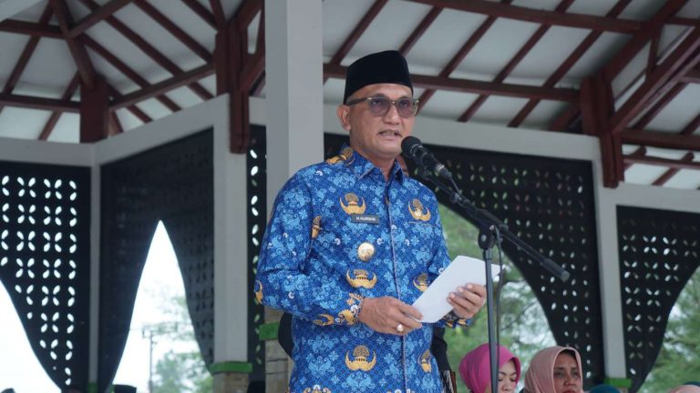 Bupati Sarolangun Hurmin Jadi Irup HUT Ke-54 KORPRI Tahun 2025, Sampaikan Delapan Tekad Kesiapsiagaan KORPRI Bagi Seluruh ASN