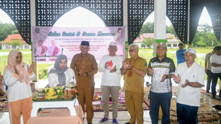 Puncak Peringatan HUT DWP Ke-26 Tahun 2025 Tingkat Kabupaten Sarolangun Berlangsung Sukses 