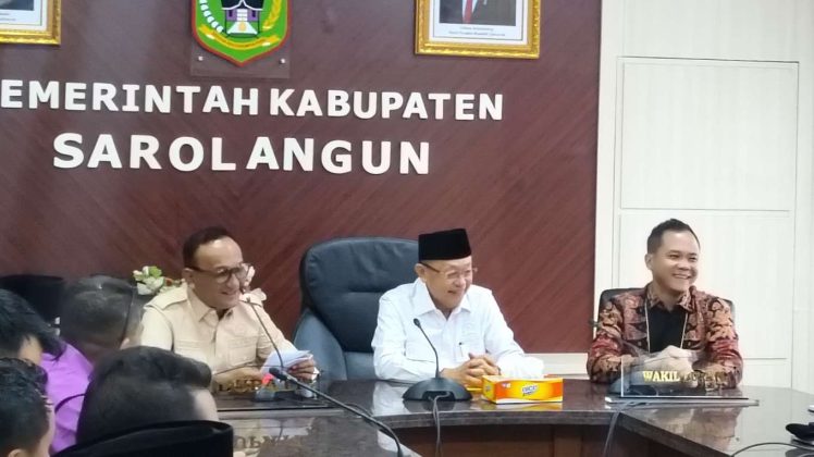 Audiensi Bersama Anggota Komisi XII Cek Endra, Bupati Hurmin Curhat dan Minta OPD Siapkan Usulan