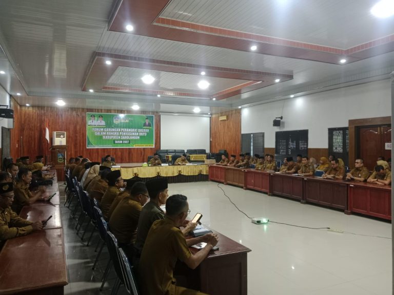Bupati Buka Forum Gabungan Perangkat Daerah Dalam Penyusunan RKPD Tahun 2027