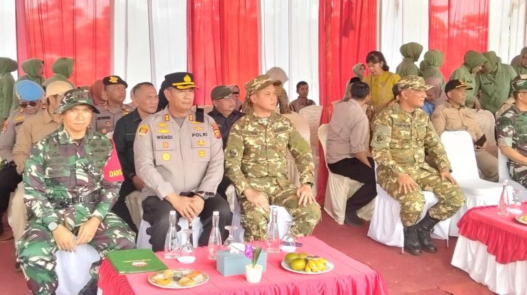 Bupati Sarolangun Hurmin Apresiasi Program TMMD Ke-128 Rampung 100 Persen