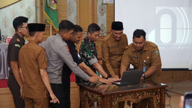 Pemkab Sarolangun Bersama Densus 88 Launching Barcode Kotak Amal
