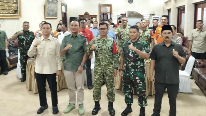 Bupati Hurmin Sambut Kunjungan Danrem Dalam Penanganan Karhutla Di Sarolangun